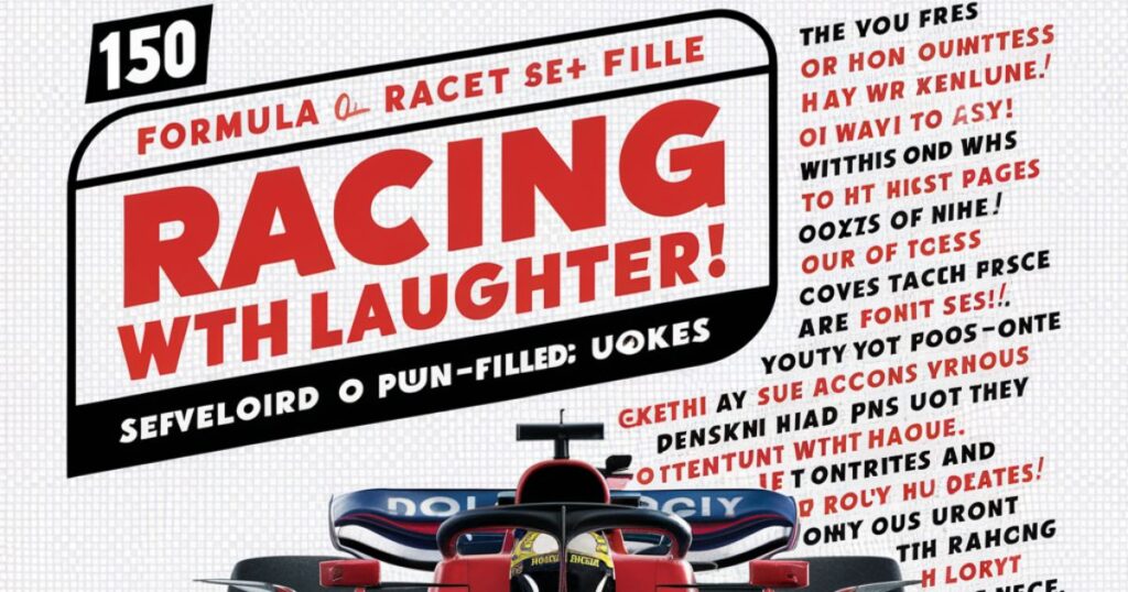 150 Best Formula 1 Puns and Jokes: Get Ready to Race with Laughter