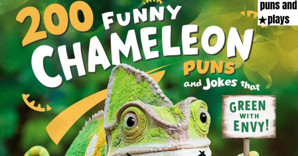 200 Funny Chameleon Puns and Jokes That Will Change Your Mood to Laughing!