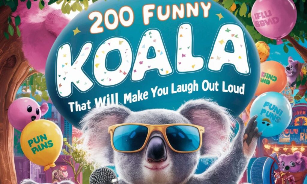 funny koala puns