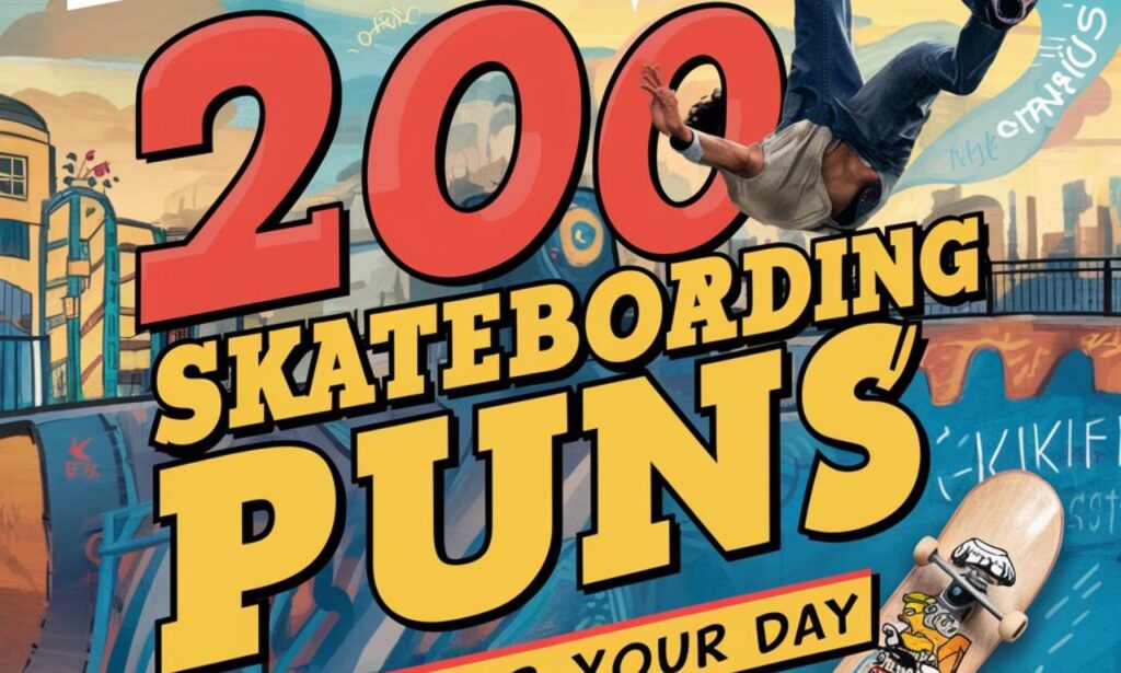 skateboarding puns to kickflip your day